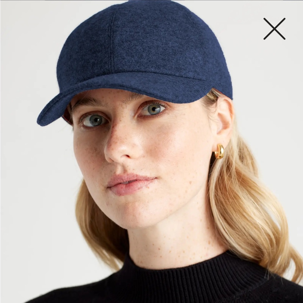 Cashmere Baseball Cap